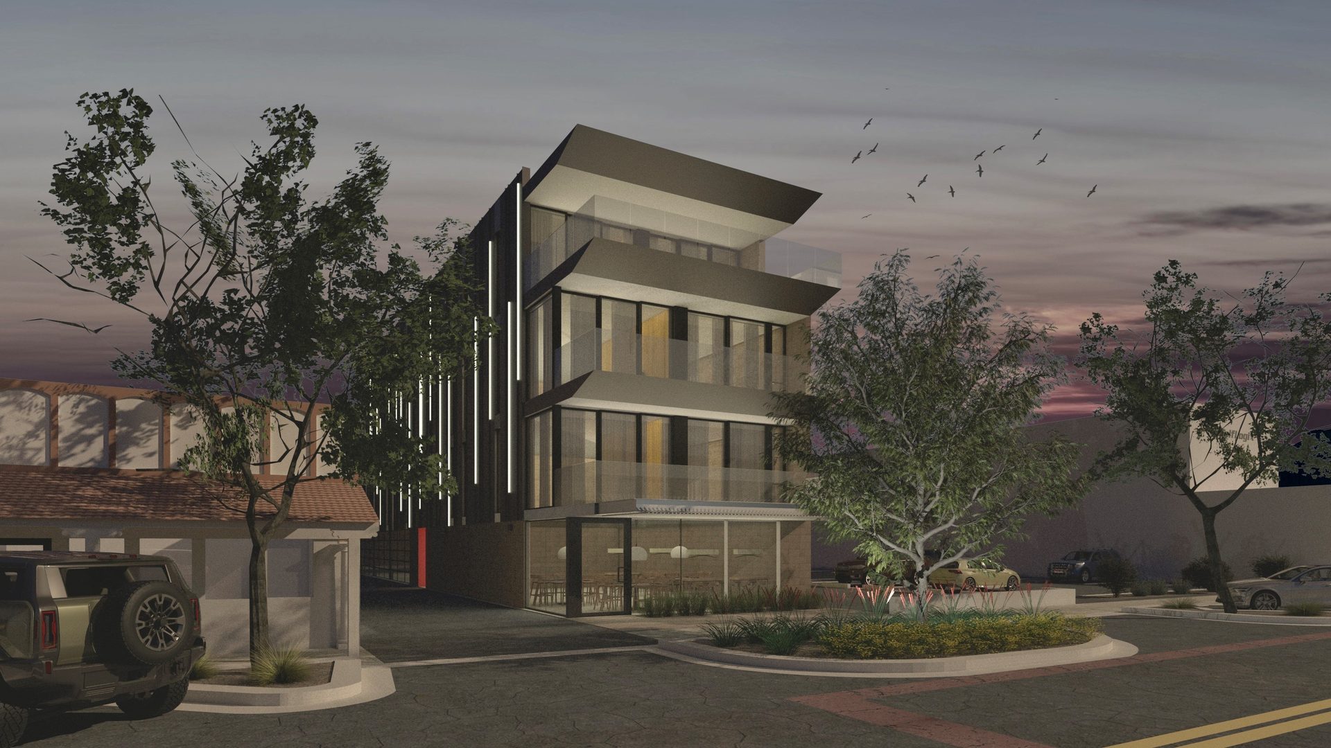 Mixed Use - Marshall Four, multi-family