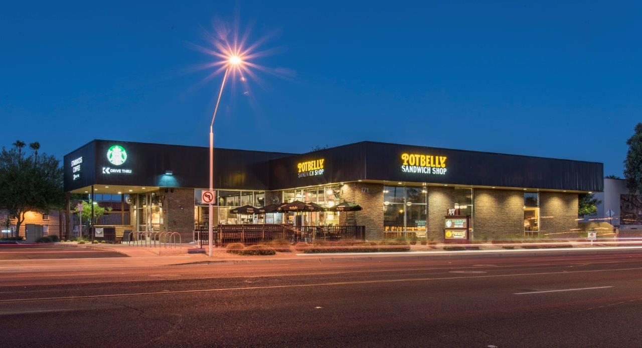 Starbucks, office retail